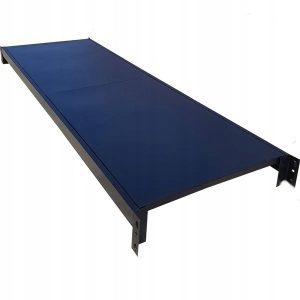 Pólka regału metalowa czarna matowa - dedykowana do regału Professional Rack