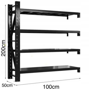 Regał magazynowy dostawny 200x100x50 cm | Professional Rack